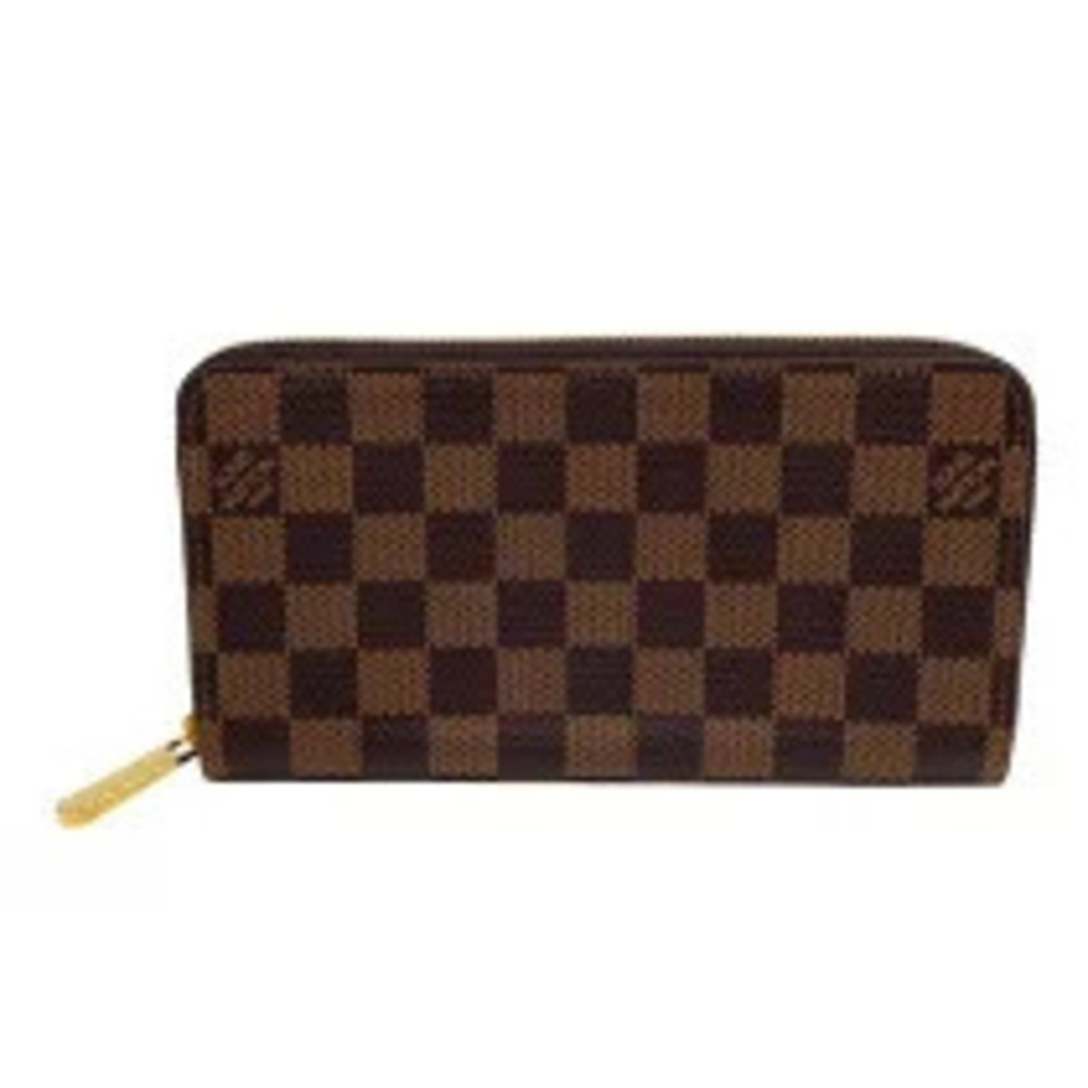 Louis Vuitton Zippy Wallet Brown Damier Canvas Long